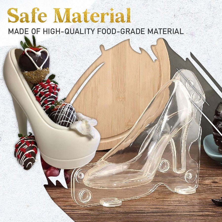 3D High Heel Cake Decor Mold